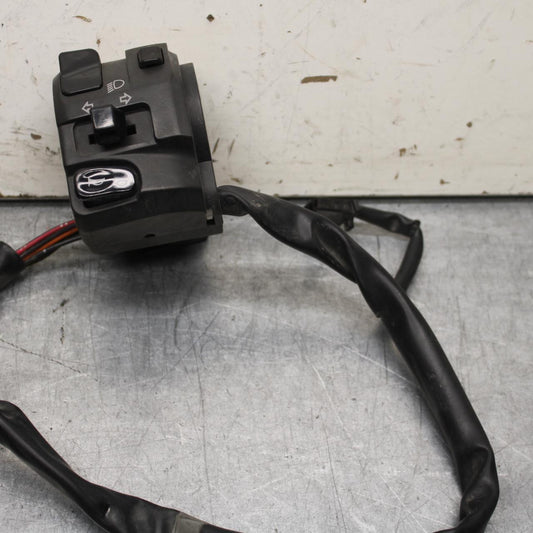 09-12 KAWASAKI NINJA ZX6R LEFT CLIP ON HANDLE HORN SIGNALS SWITCH  BB640