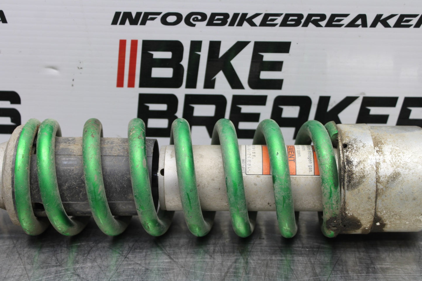 08-18 KAWASAKI KLR650 REAR BACK SHOCK ABSORBER SUSPENSION BB183