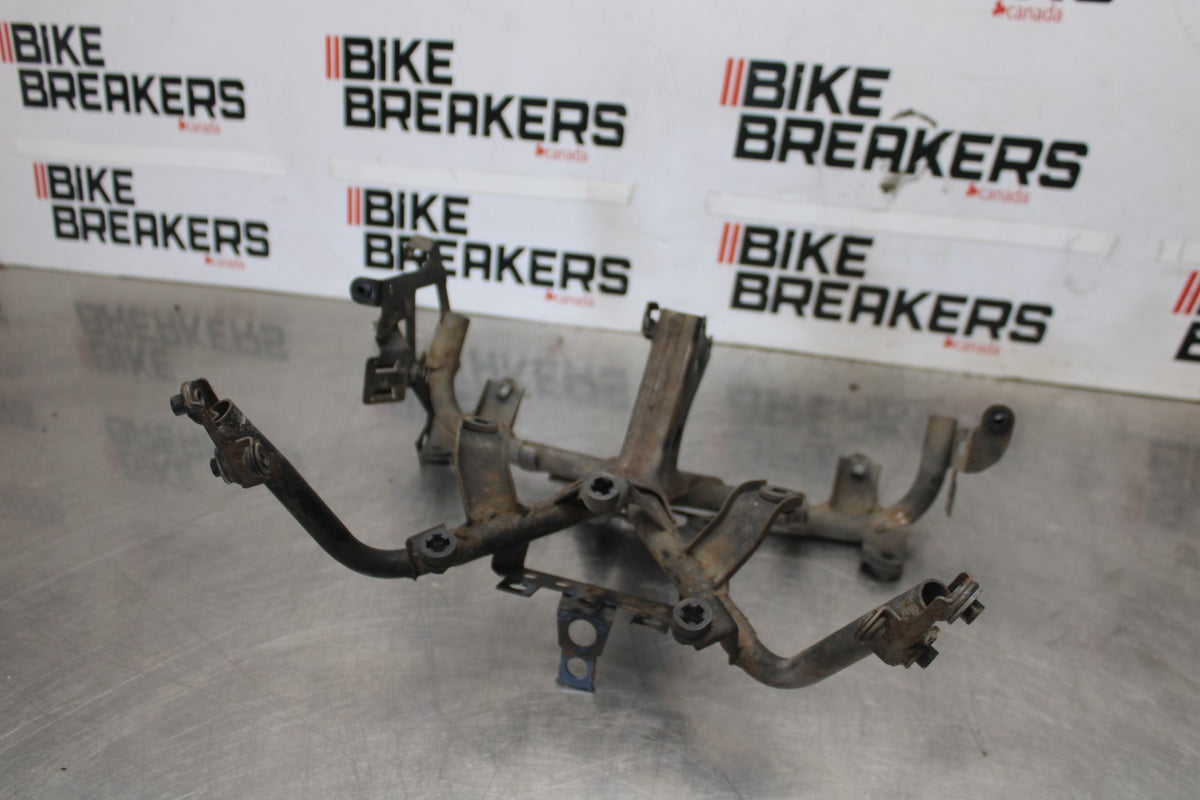 06-07 HONDA INTERCEPTOR 800 VFR800 UPPER MIRROR GAUGES STAY BRACKET BB917