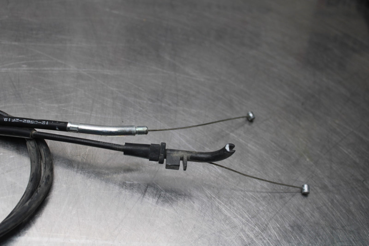 13 KAWASAKI NINJA 650 EX650F ABS THROTTLE CABLES LINES BB828