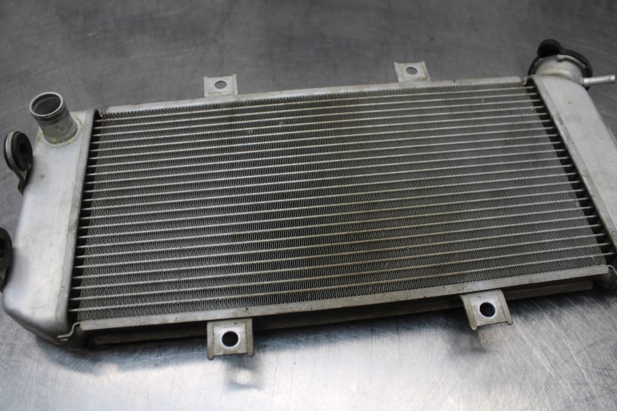 06 KAWASAKI NINJA 650 EX650 ENGINE RADIATOR MOTOR COOLER COOLING RADIATER BB823