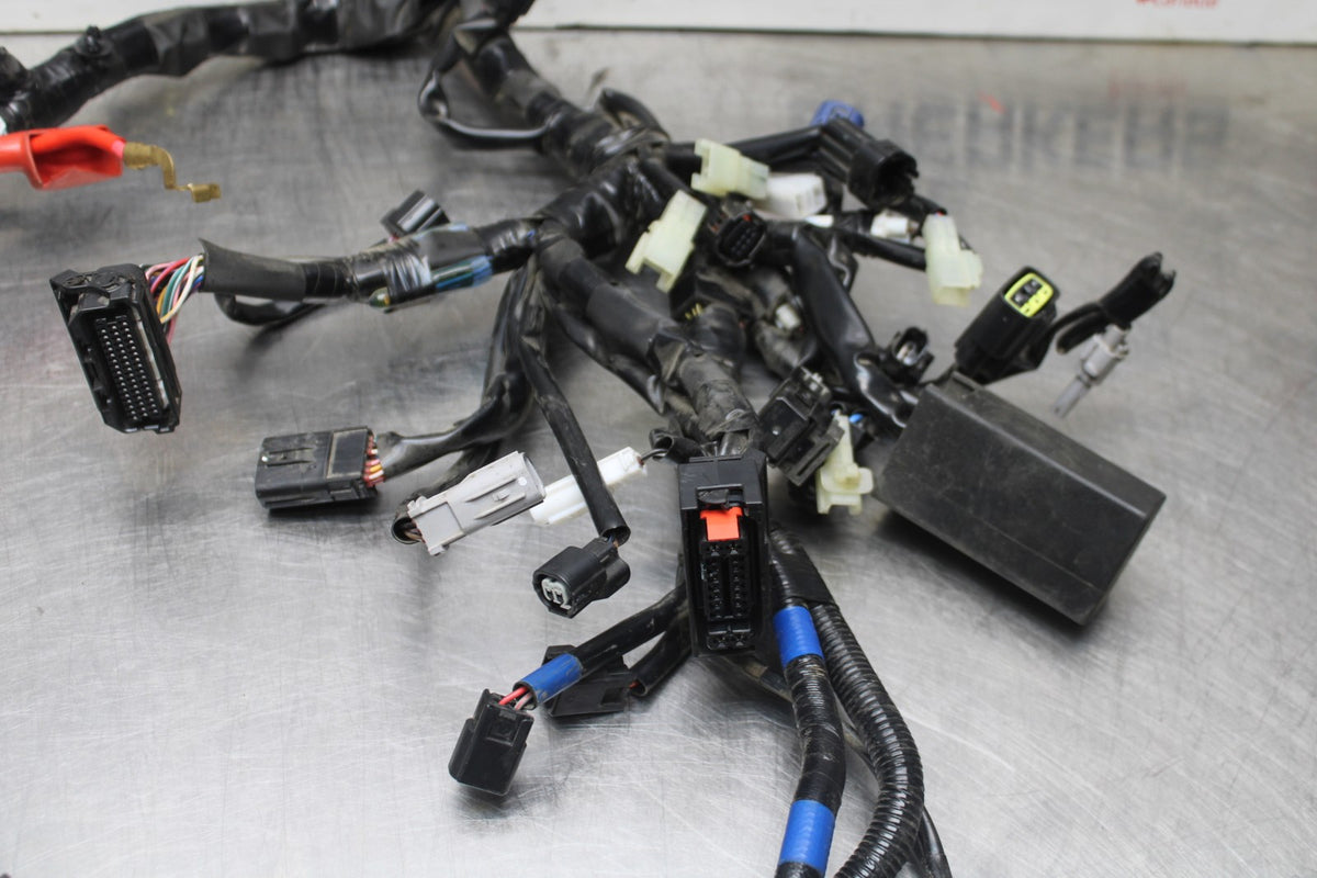 23-24 YAMAHA MT-07 MAIN ENGINE WIRING HARNESS MOTOR WIRE LOOM BB927