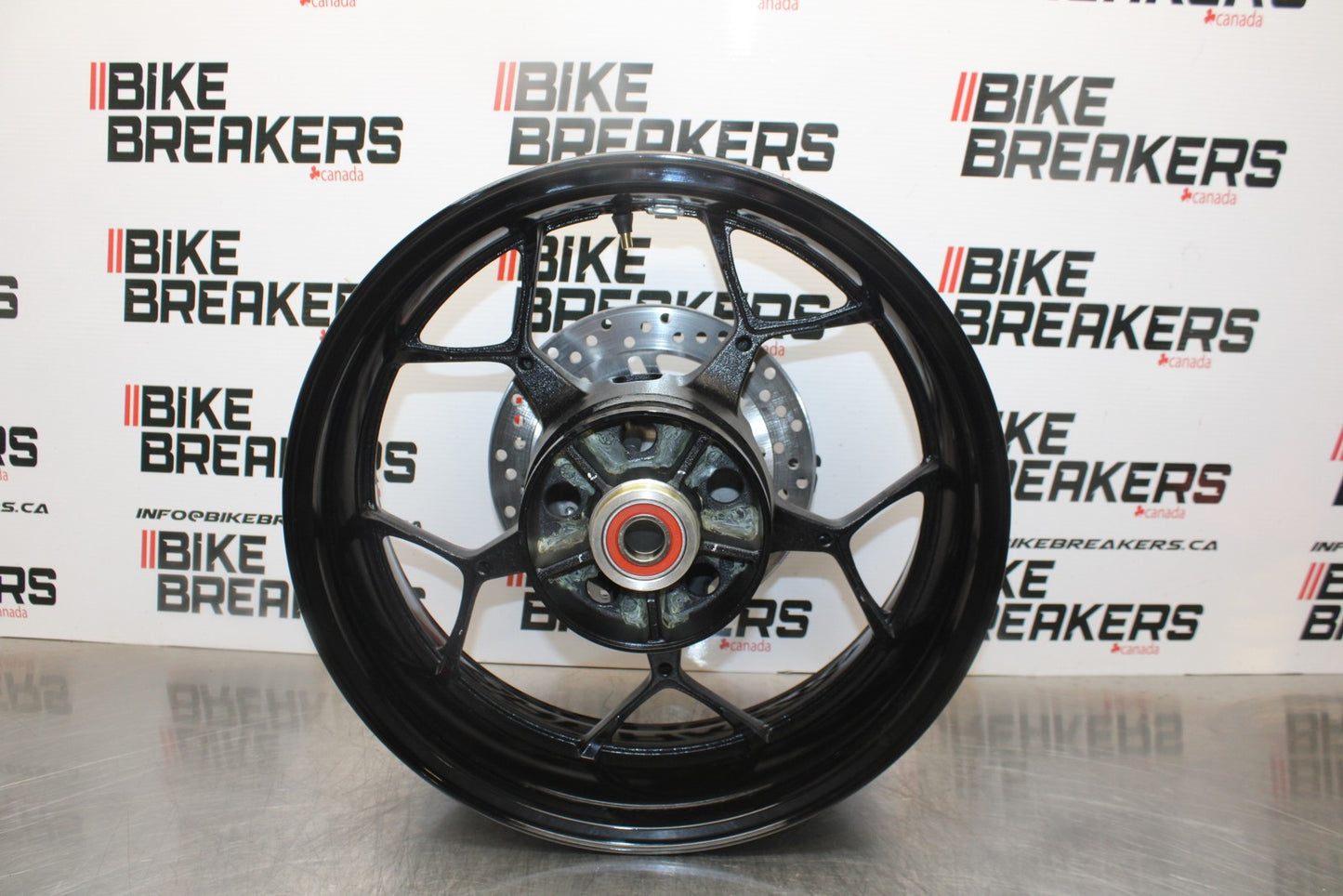 23-24 KAWASAKI NINJA ZX14R NEW!! REAR WHEEL BACK RIM & ROTOR BB169