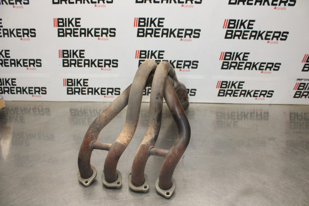 05-06 KAWASAKI NINJA ZX6R EXHAUST HEADER PIPES MANIFOLD BB877