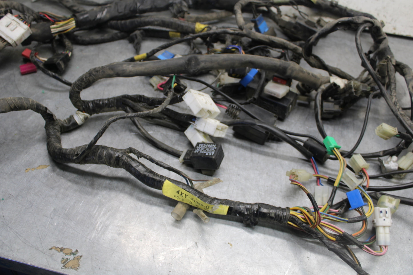 05-06 YAMAHA ROYAL STAR MAIN ENGINE WIRING HARNESS MOTOR WIRE LOOM BB697