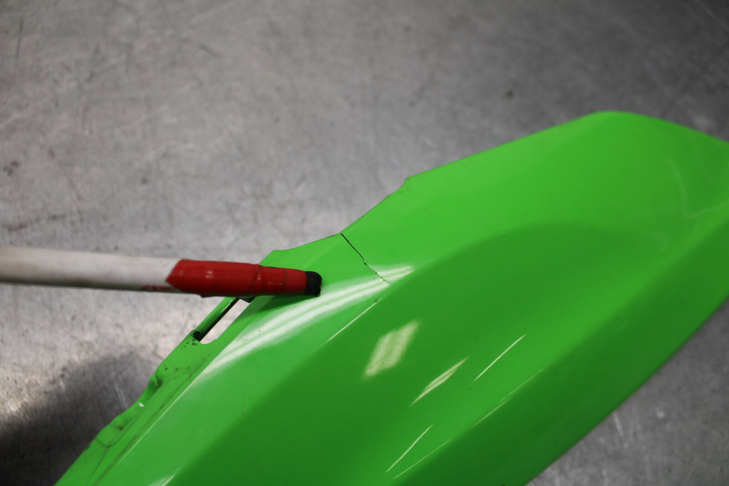 16 KAWASAKI NINJA ZX10R RIGHT REAR BACK TAIL FAIRING COWL 36001-0641-51B  BB650