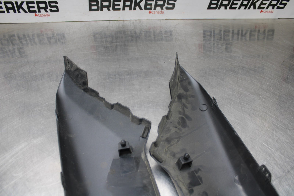 15 SUZUKI GW250F RIGHT LEFT FRAME MID SIDE COVERS COWLS PANELS TRIM BB789