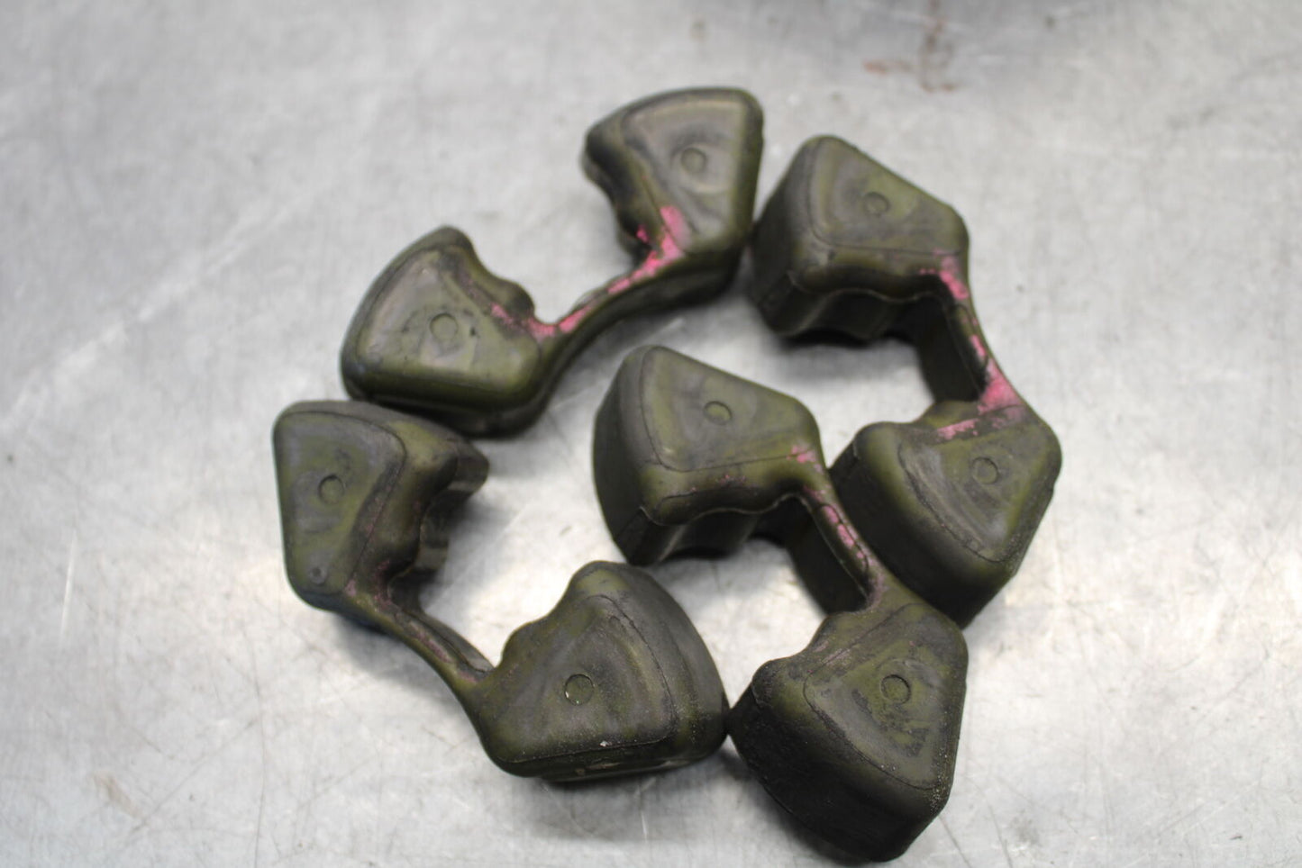 09-12 KAWASAKI NINJA ZX6R ZX600R REAR HUB SHOCK DAMPERS CUSH ABSORBERS BB656