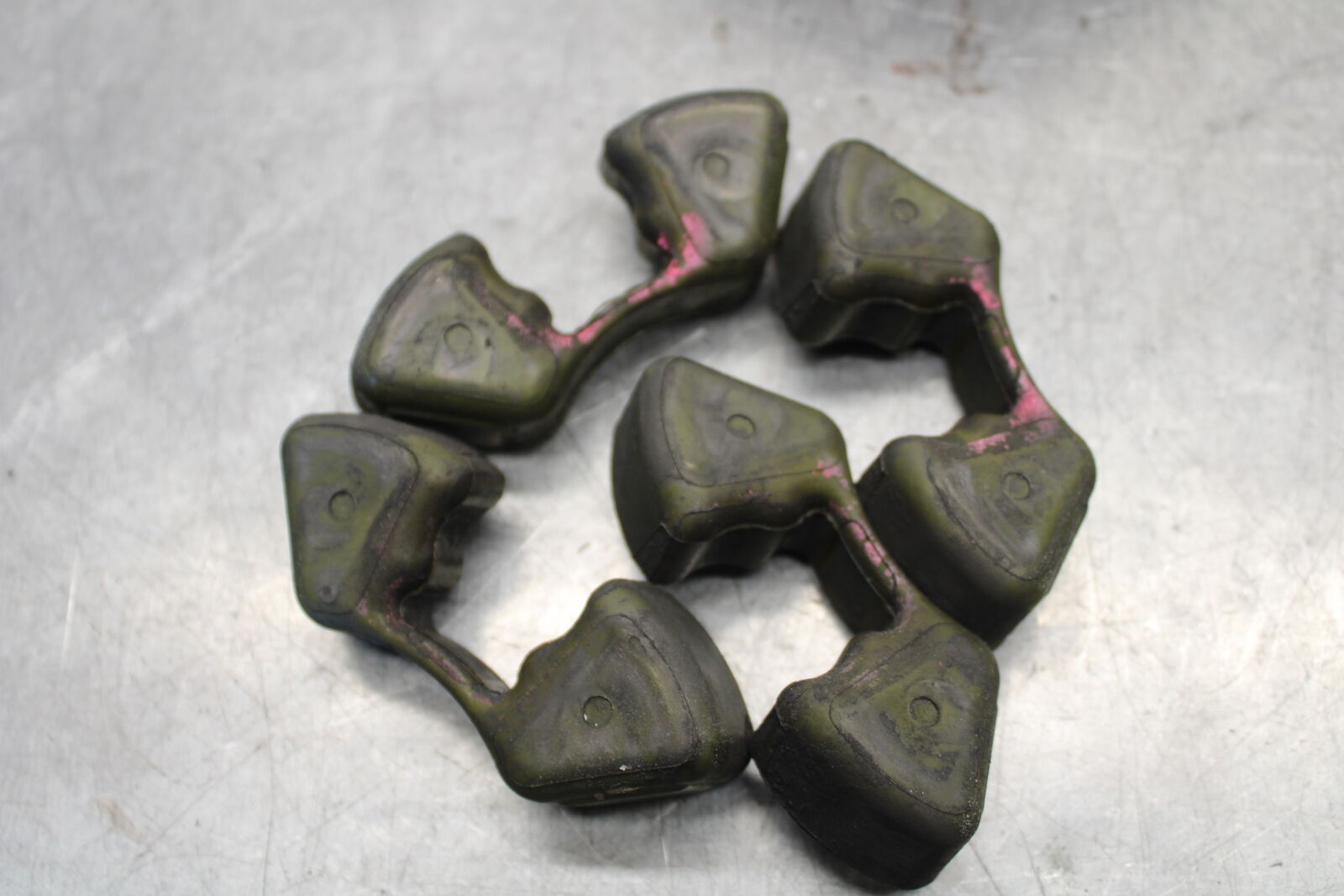 09-12 KAWASAKI NINJA ZX6R ZX600R REAR HUB SHOCK DAMPERS CUSH ABSORBERS BB656