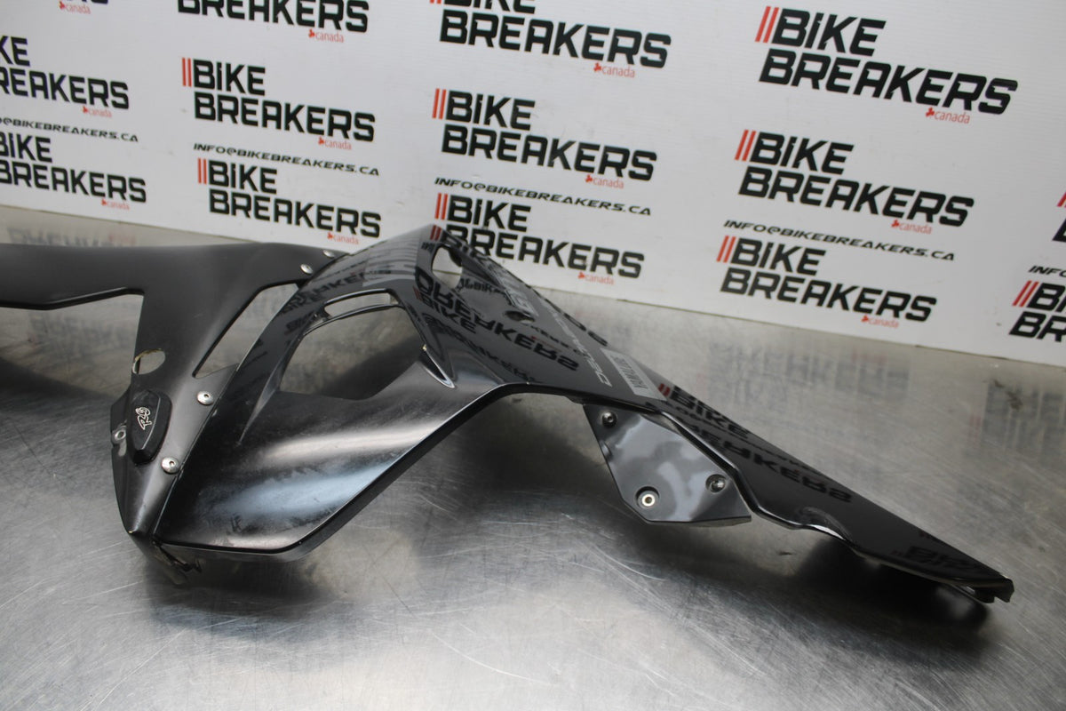 08-09 YAMAHA YZF R6S RIGHT LOWER MID UPPER SIDE FAIRING COWL  BB796