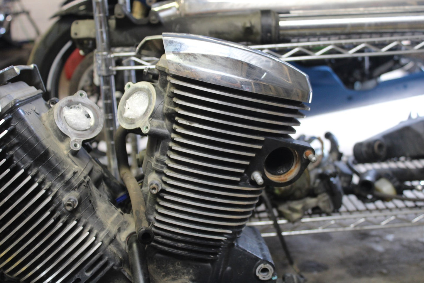 08 KAWASAKI VULCAN 900 ENGINE MOTOR BB184