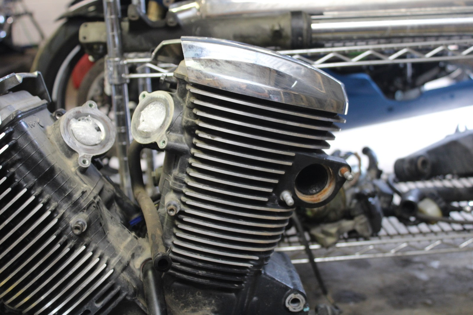 08 KAWASAKI VULCAN 900 ENGINE MOTOR BB184