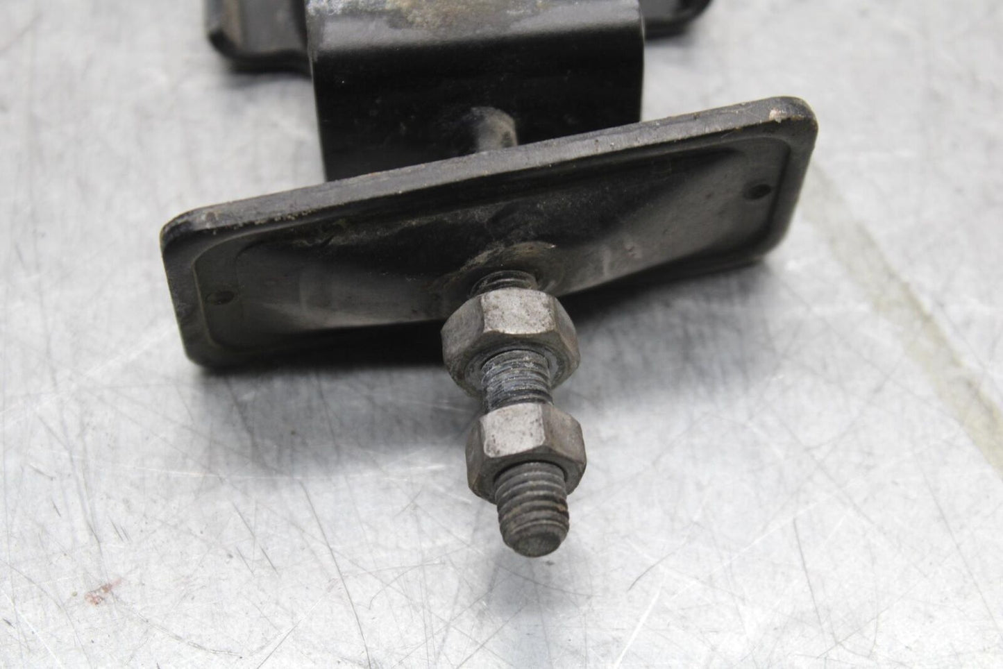2008 Honda CBF1000 SWINGARM CHAIN TENSIONER ADJUSTMENT BRACKET SET PAIR  BB641