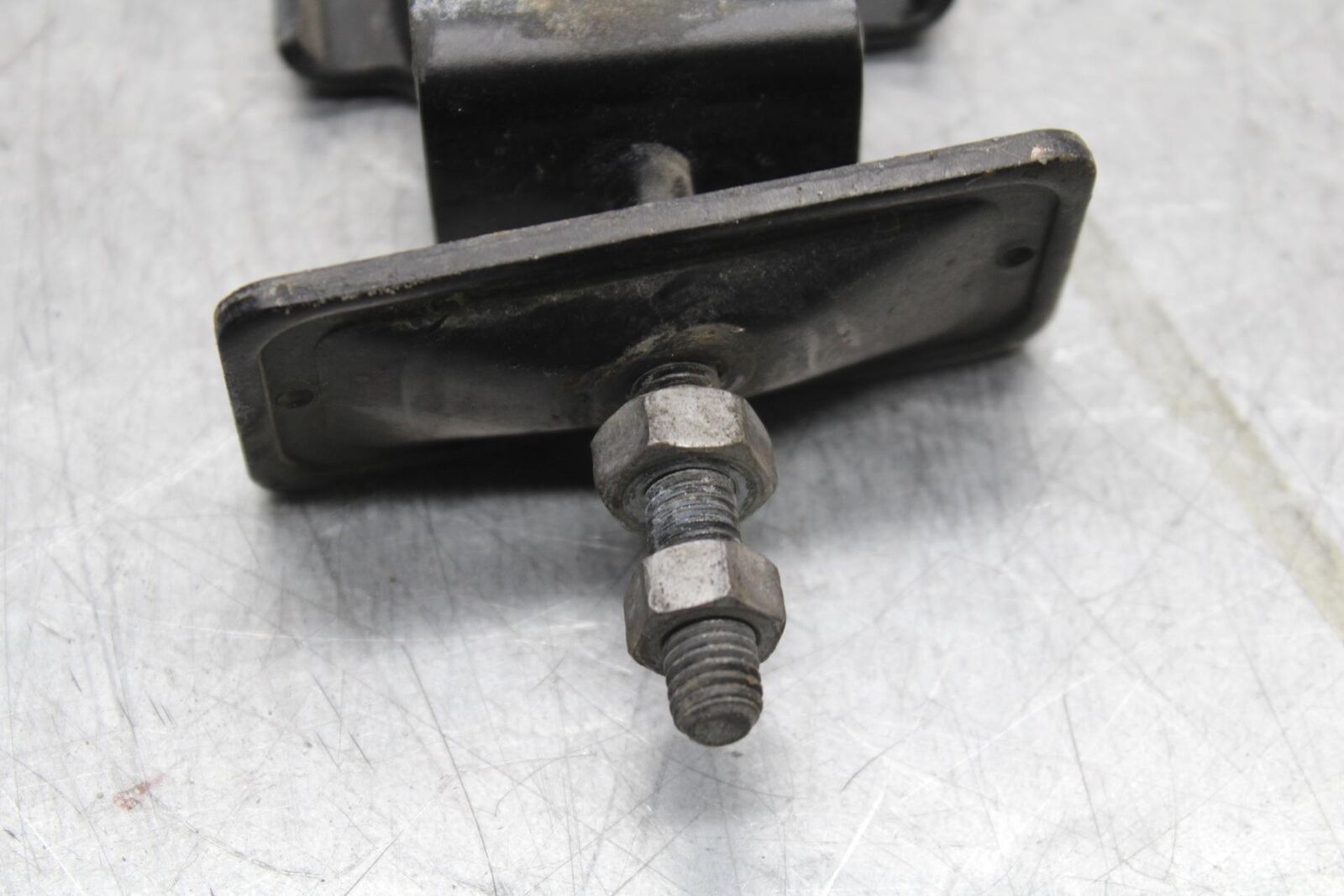 2008 Honda CBF1000 SWINGARM CHAIN TENSIONER ADJUSTMENT BRACKET SET PAIR  BB641