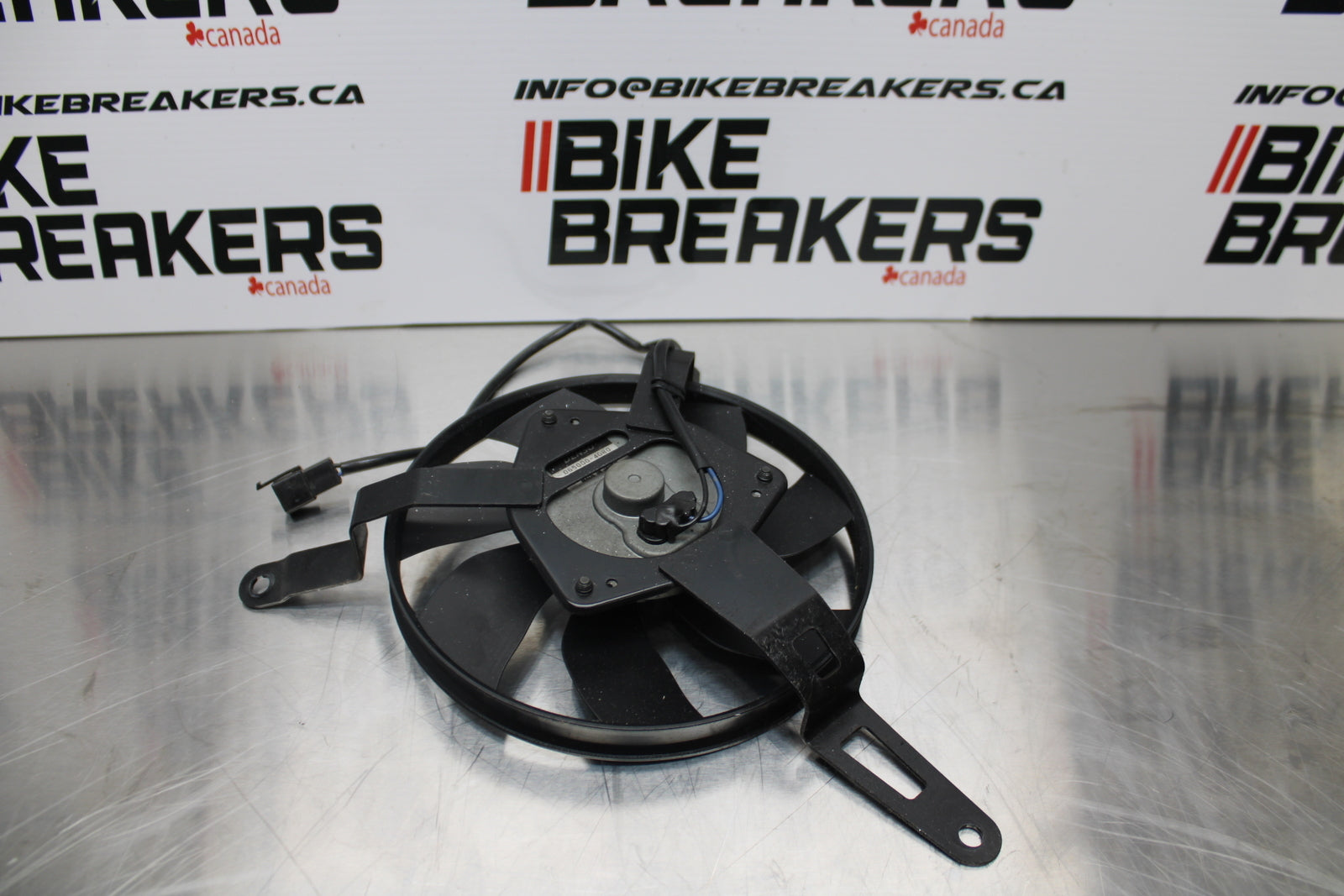 13-17 KAWASAKI NINJA ZX6R ZX636 ABS ENGINE RADIATOR COOLING FAN BB143