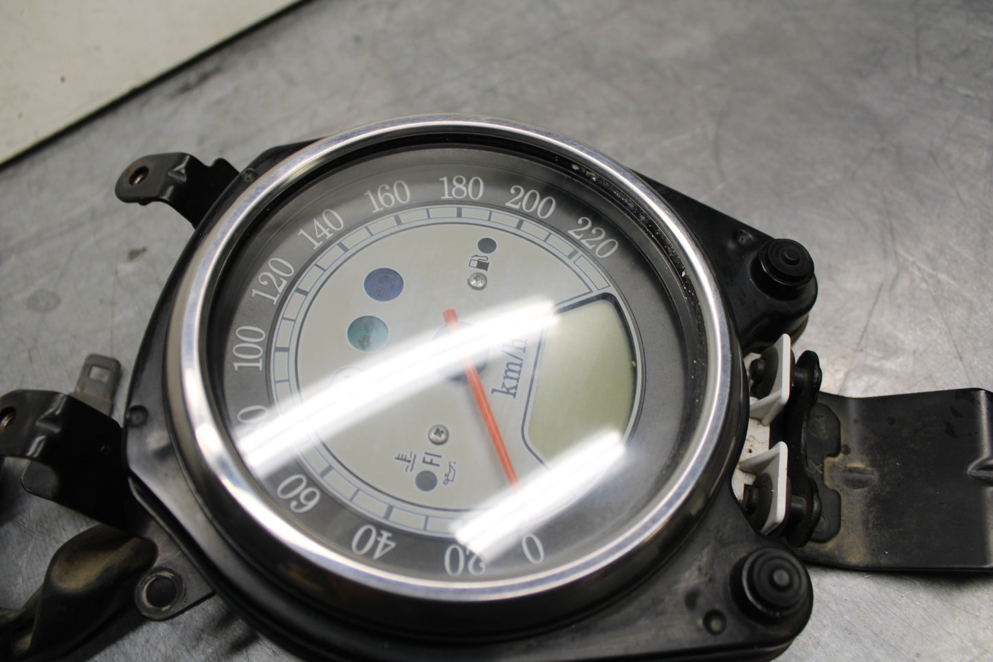 03-08 KAWASAKI VULCAN 1600 GAUGES METER SPEEDO TACH BB754