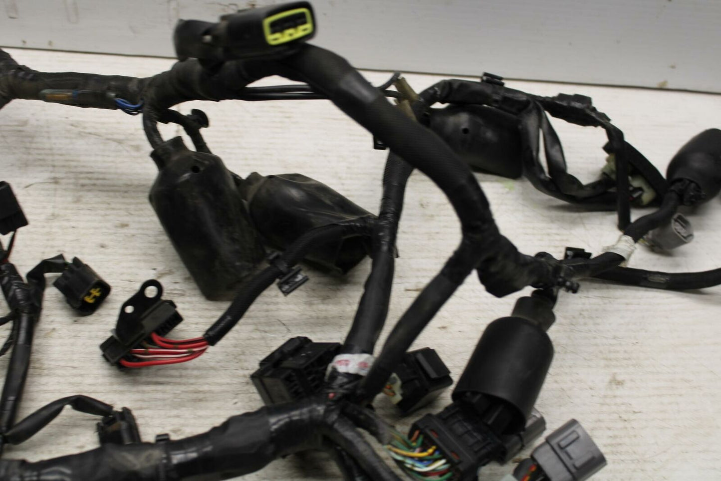 13-18 KAWASAKI NINJA ZX6R MAIN ENGINE WIRING HARNESS MOTOR WIRE LOOM BB304