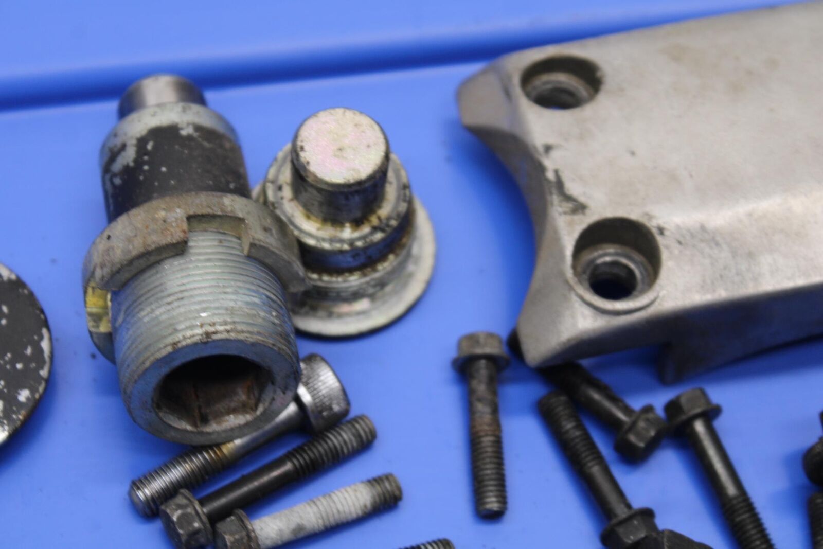 1983 Honda V45 Magna VF750C REAR  SWINGARM BOLT & LEFTOVER BOLTS HARDWARE BB91