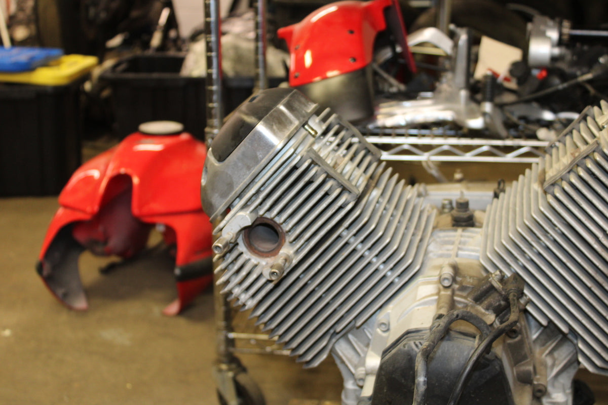 08 MOTO GUZZI BREVA 750 ENGINE MOTOR BB154