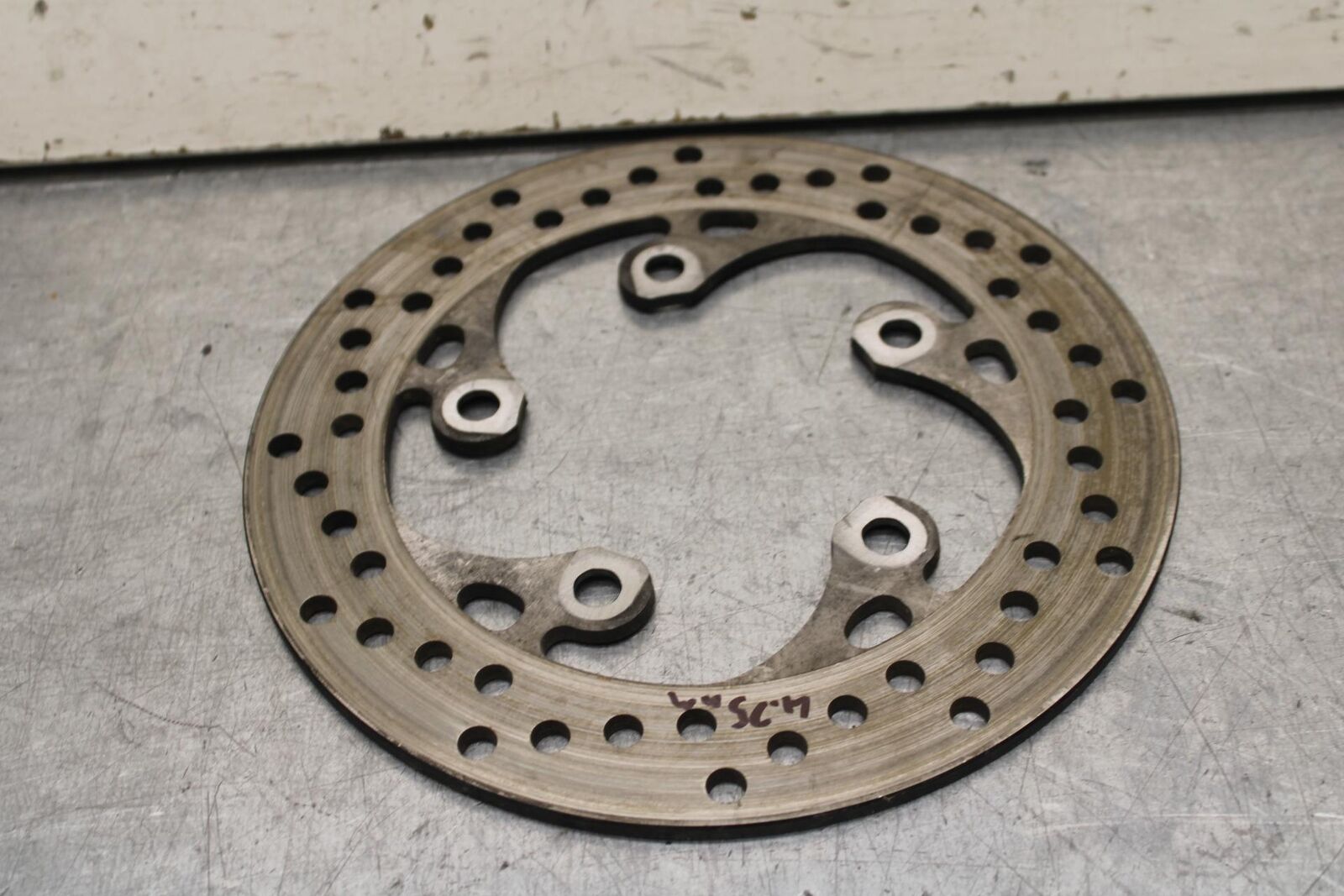 2011 Suzuki GSXR600 REAR ROTOR BACK BRAKE DISC 69211-18G00 BB94