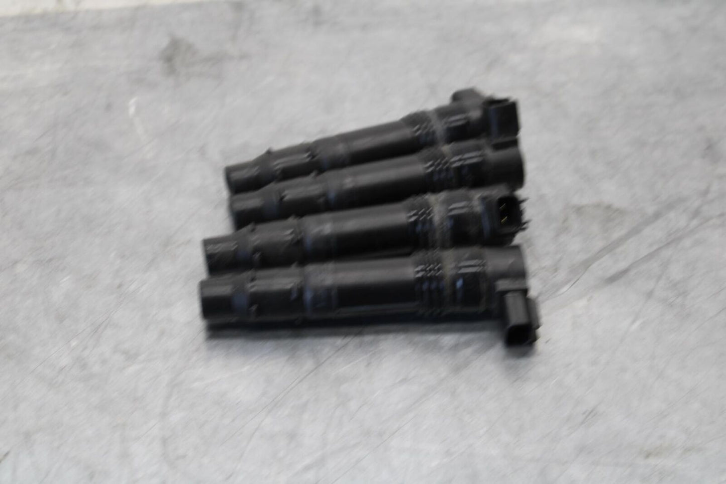 2011 Kawasaki Ninja ZX10R ZX1000K ABS IGNITION COILS COIL SPARK PLUG CAPS BB555