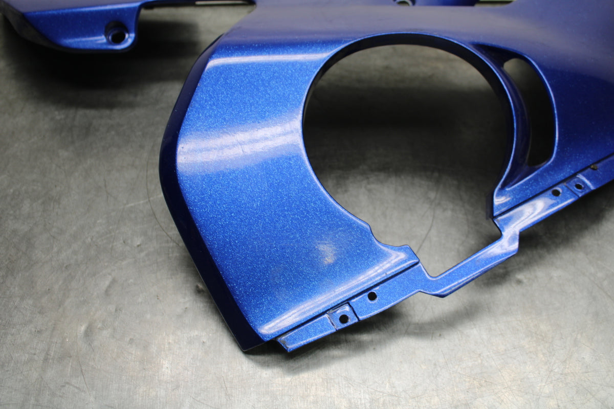 99-02 YAMAHA YZF R6 LEFT LOWER BOTTOM BELLY SIDE FAIRING COWL BB246