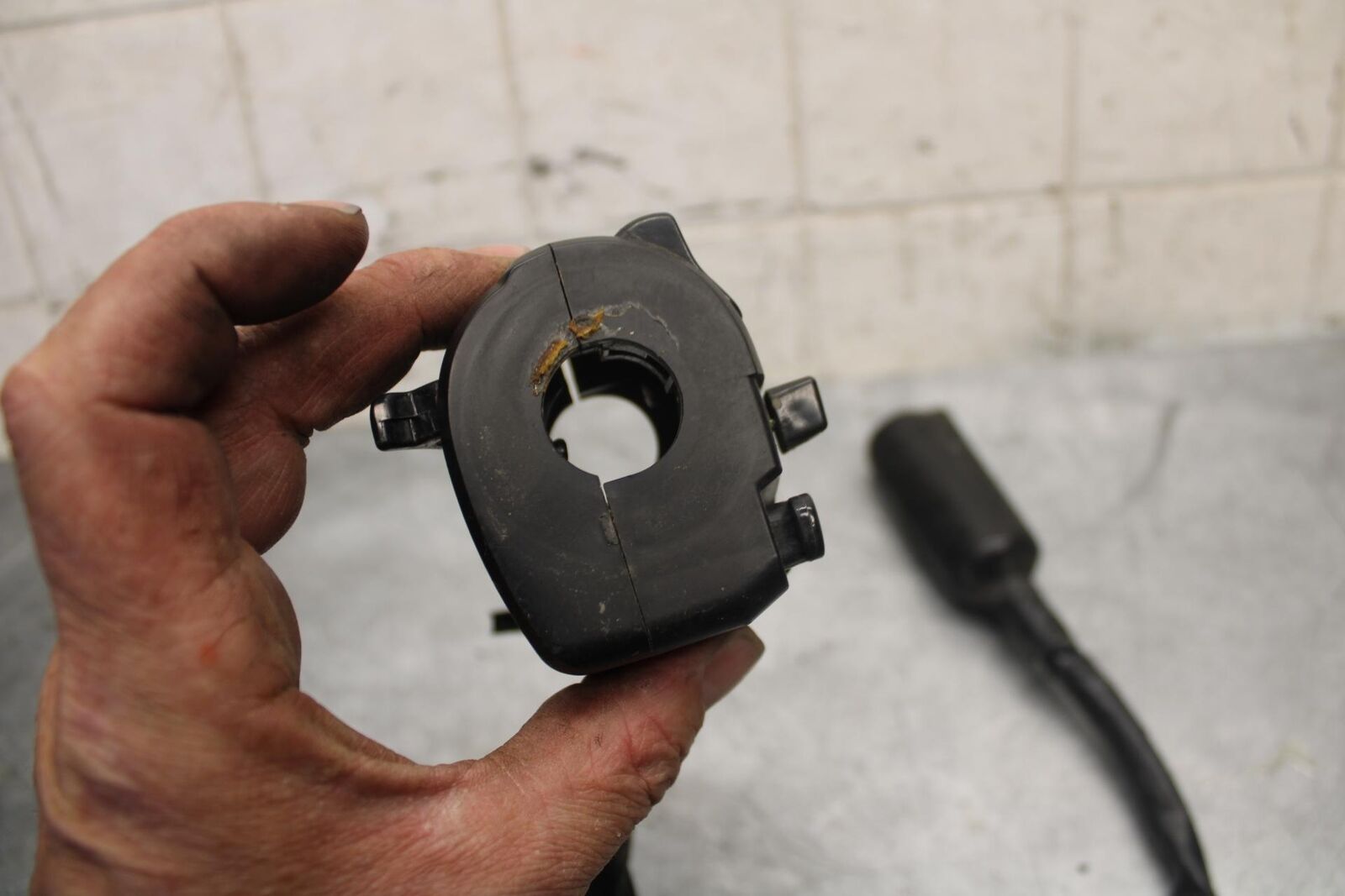 2015 Kawasaki Ninja 300 EX300B ABS LEFT CLIP ON HANDLE HORN SIGNALS SWITCH BB518