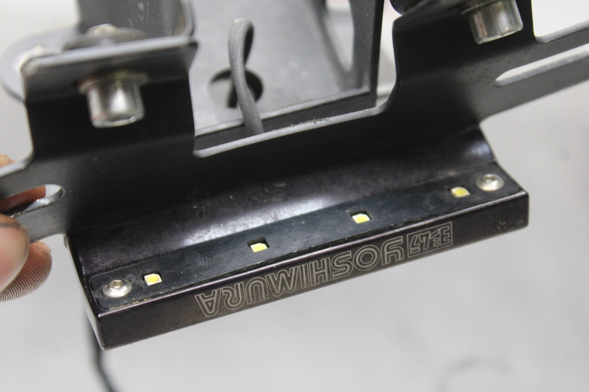 14-17 YAMAHA FZ07 YOSJIMURA FENDER ELIMINATOR PLATE BRACKET  BB843