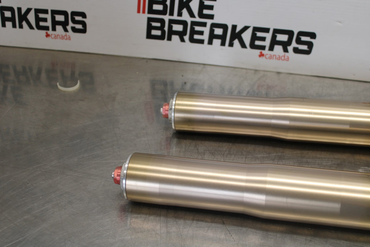 00-05 KAWASAKI NINJA ZX12R FRONT FORKS SHOCK SUSPENSION SET PAIR BB892