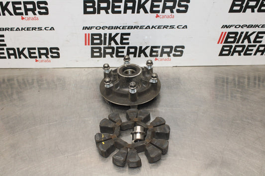 24 KAWASAKI NINJA 500 ABS REAR HUB & SHOCK DAMPERS CUSH ABSORBERS BB818