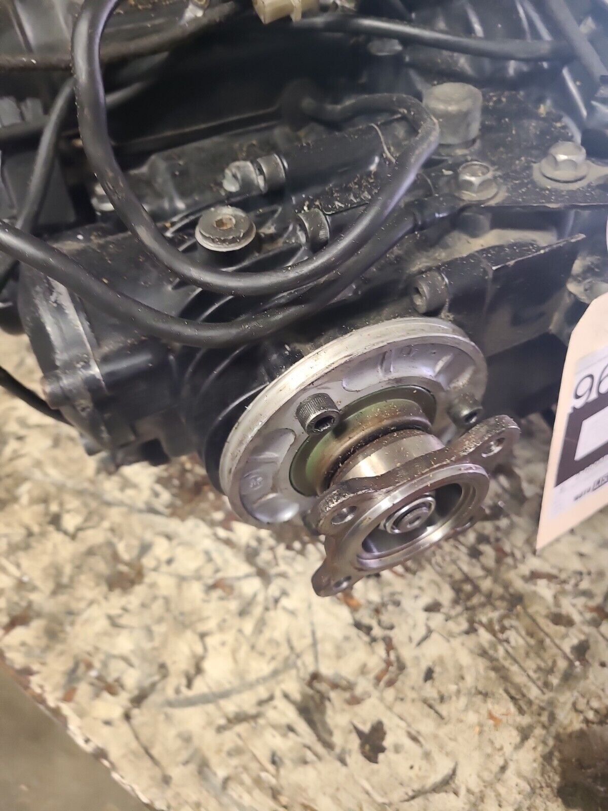 1977 Yamaha XS750 ENGINE MOTOR BB554