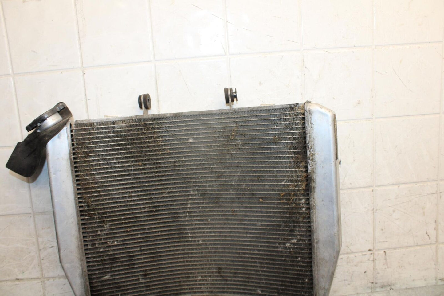 2009 Kawasaki Ninja ZX6R ZX600R RADIATOR MOTOR COOLER COOLING RADIATER  BB538