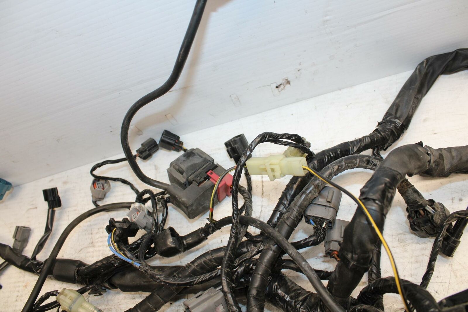 07-09 KAWASAKI VERSYS 650 MAIN ENGINE WIRING HARNESS MOTOR WIRE LOOM BB302