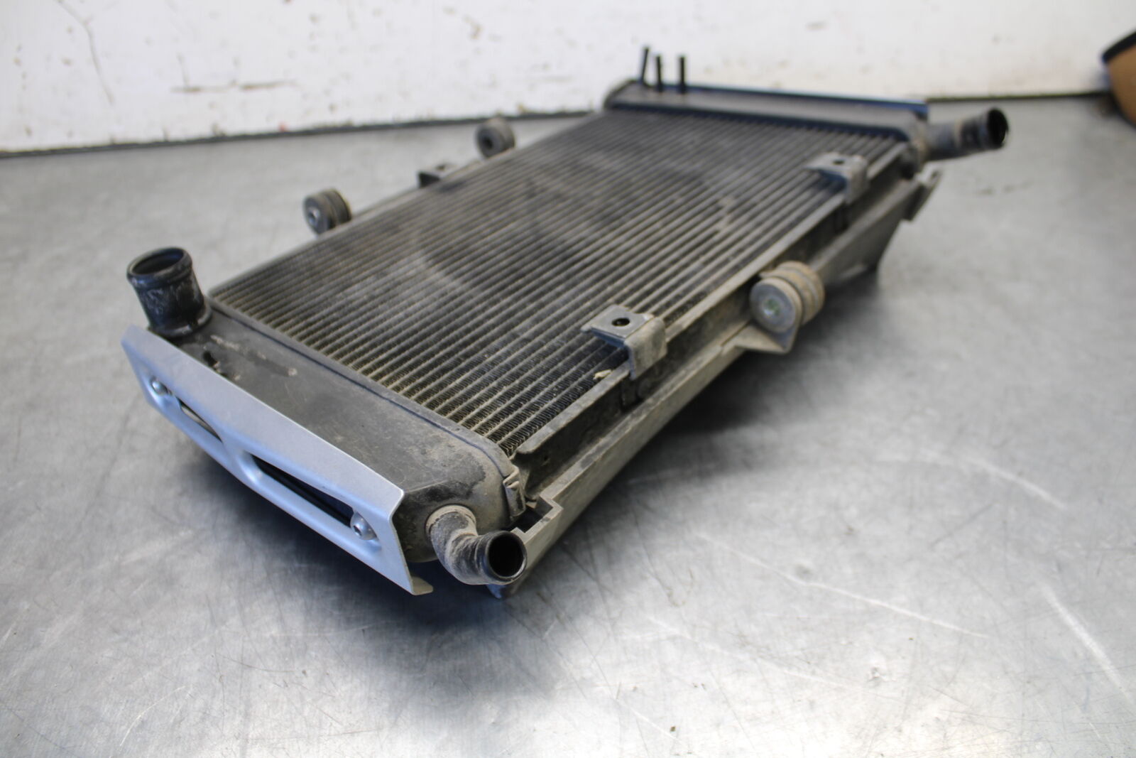 07-09 YAMAHA FZ6 ENGINE RADIATOR MOTOR COOLER RADIATER 4S8-12461-00-00 BB713
