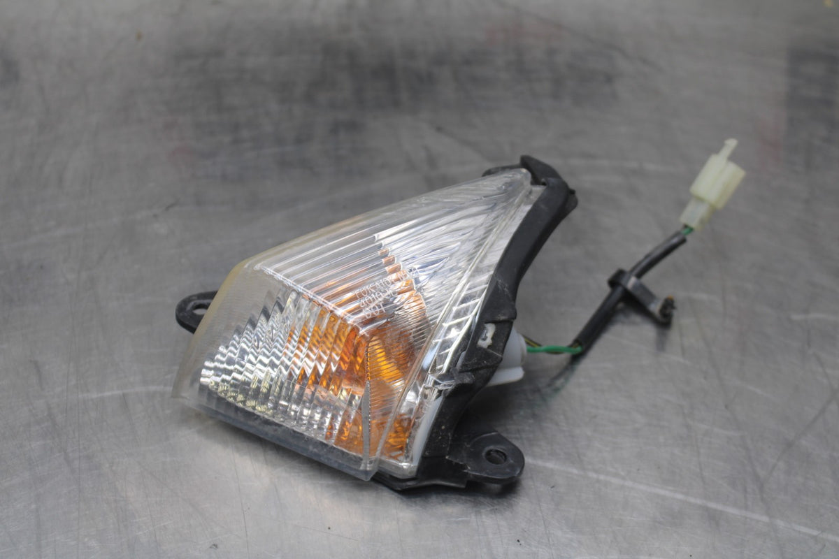 08 KAWASAKI NINJA 650 EX650 LEFT FRONT TURN SIGNAL LIGHT INDICATOR BB797