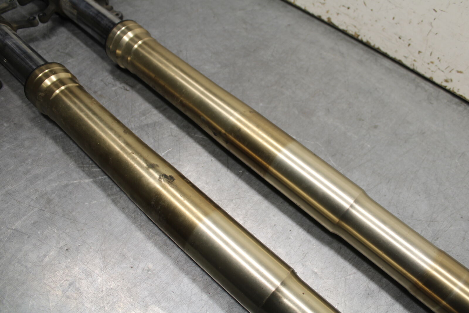 08-09 SUZUKI GSXR600 FRONT FORKS SHOCK SUSPENSION SET PAIR BB728