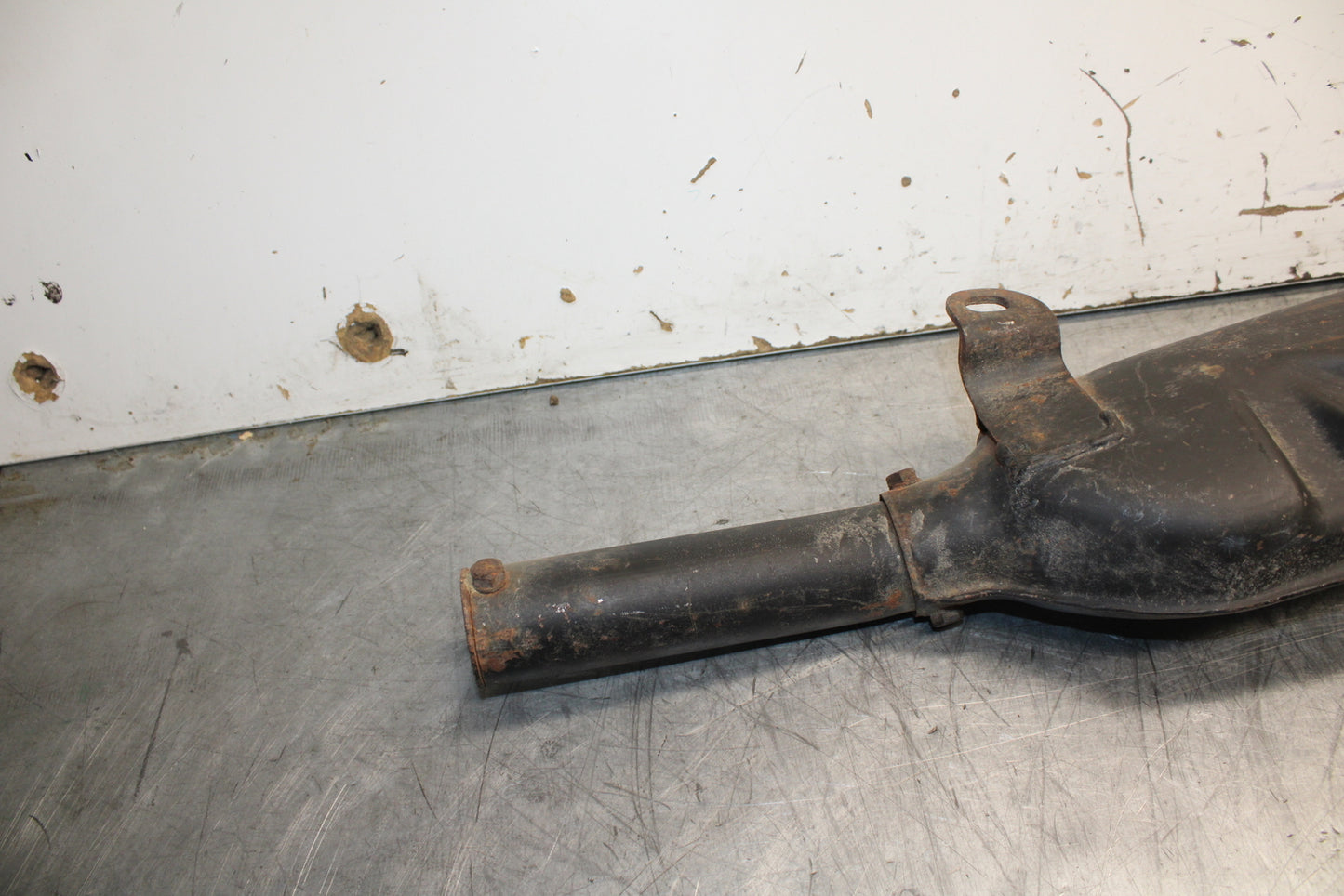 71-75 KAWASAKI F7 EXHAUST PIPE MUFFLER SLIP ON CAN SILENCER BB00