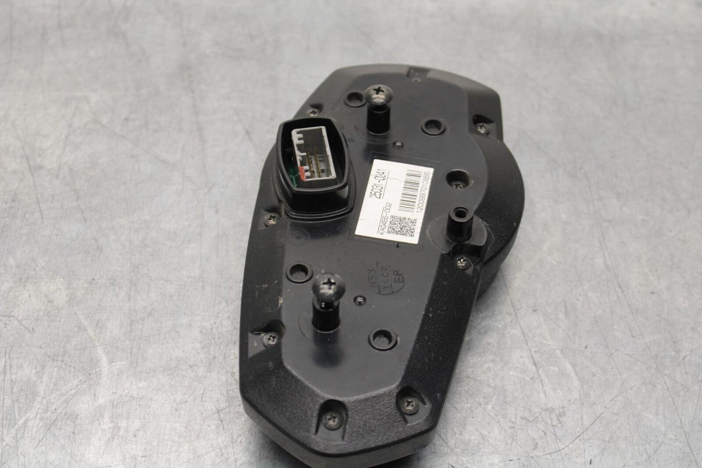 2011 Kawasaki Ninja ZX6R ZX600R SPEEDO TACH GAUGES DISPLAY SPEEDOMETER BB587