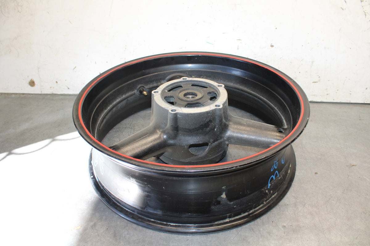 07-12 SUZUKI BANDIT 650F REAR WHEEL BACK RIM BB384