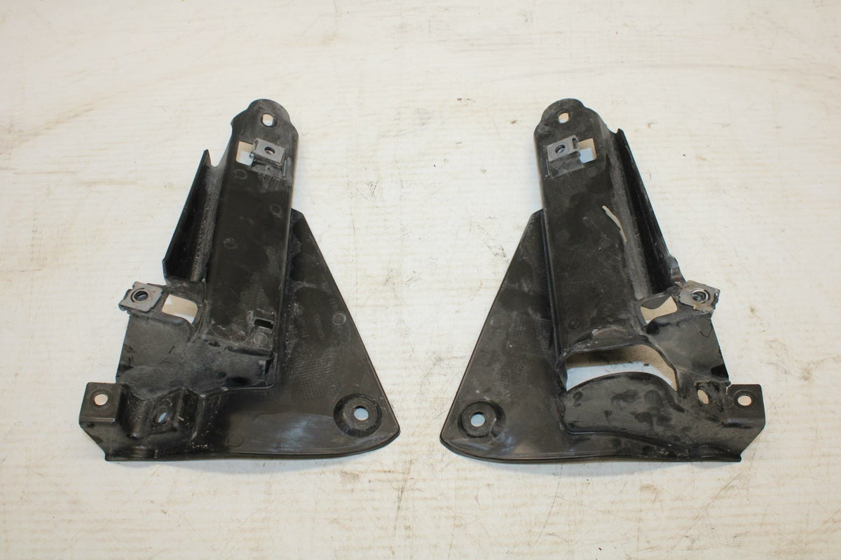 07-16 TRIUMPH STREET TRIPLE RIGHT LEFT FRAME MID SIDE COVERS COWLS PANELS  BB356