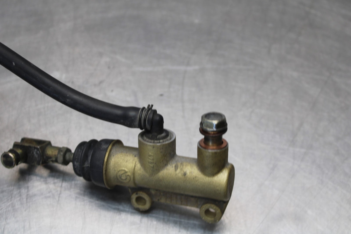 05 DUCATI SUPERSPORT 800 REAR BACK BRAKE MASTER CYLINDER W RESERVOIR BB913