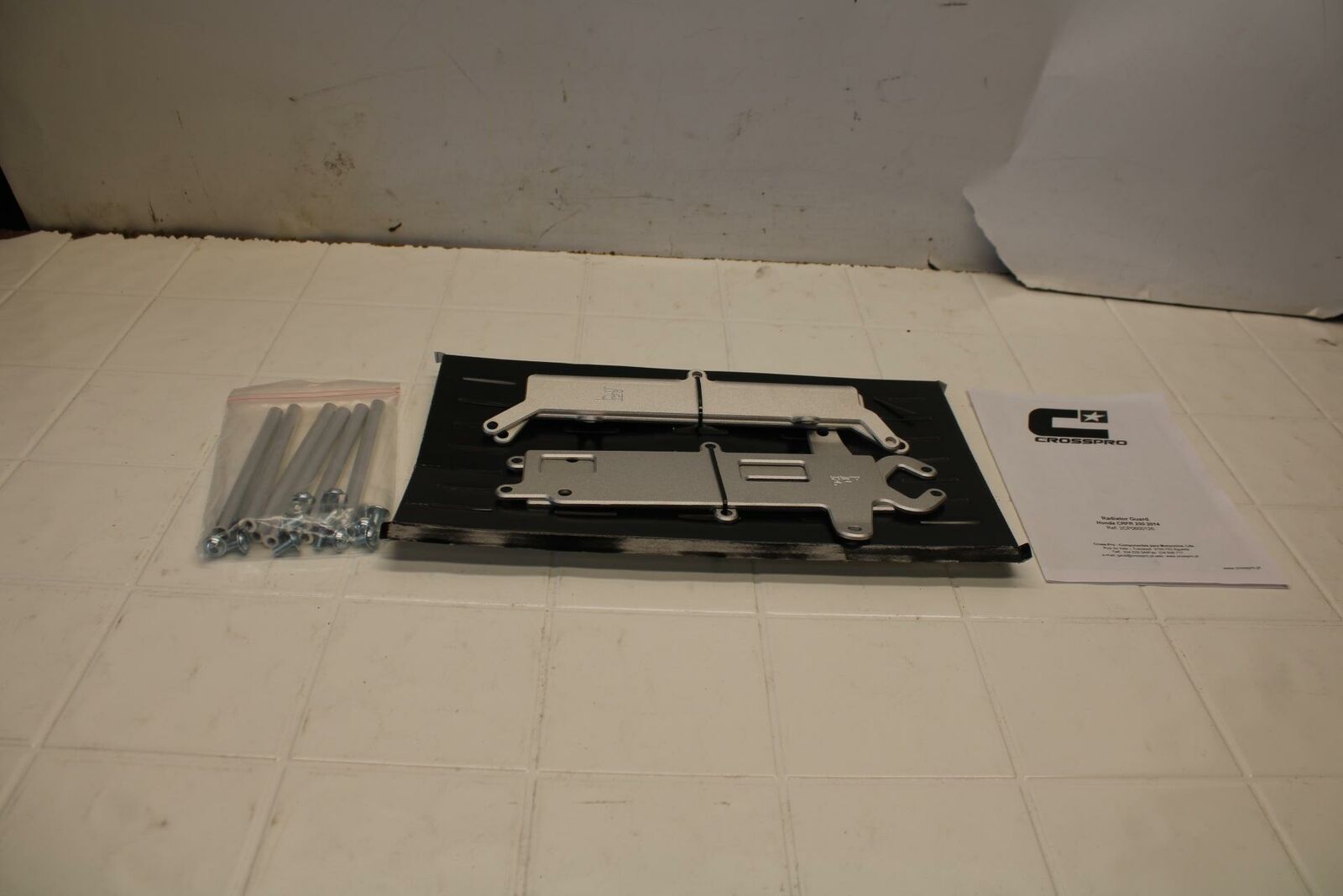 14 HONDA CRF250R CROSSPRO RADIATOR GUARD SHIELD
