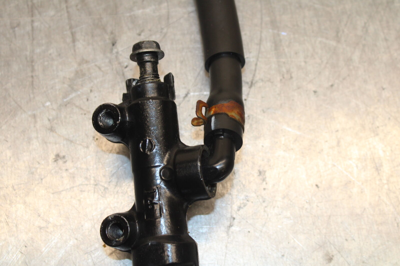 08-12 KAWASAKI NINJA 250R EX250J REAR BRAKE MASTER CYLINDER W RESERVOIR BB111 