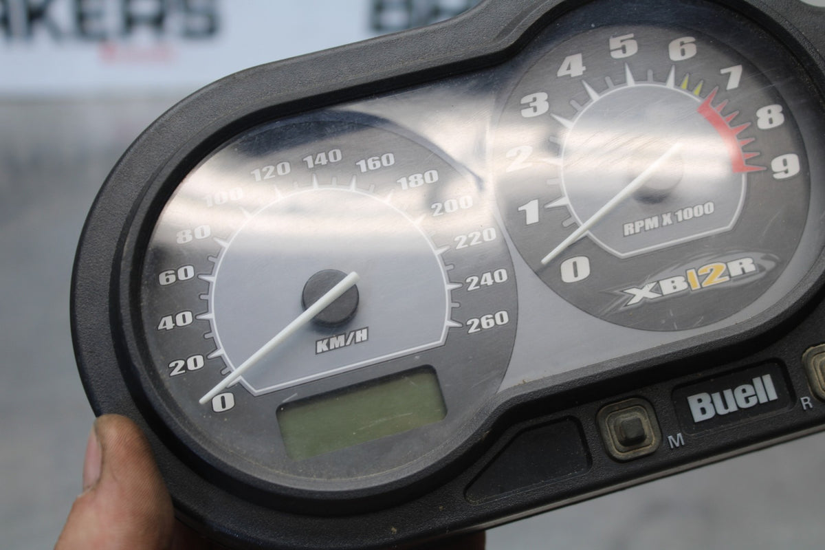 04 BUELL FIREBOLT XB12R SPEEDO TACH GAUGES DISPLAY CLUSTER SPEEDOMETER BB903