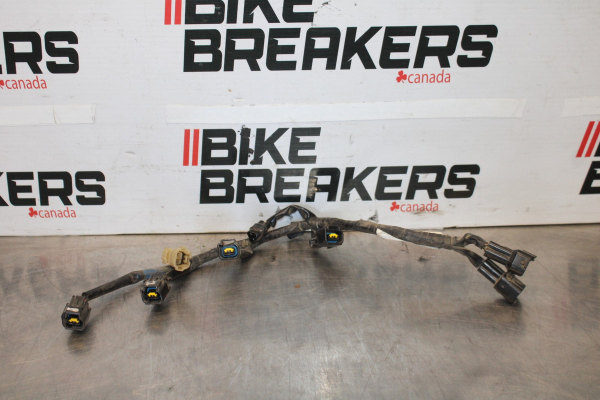 03-04 YAMAHA YZF R6 IGNITION COIL WIRING HARNESS WIRE LOOM BB890