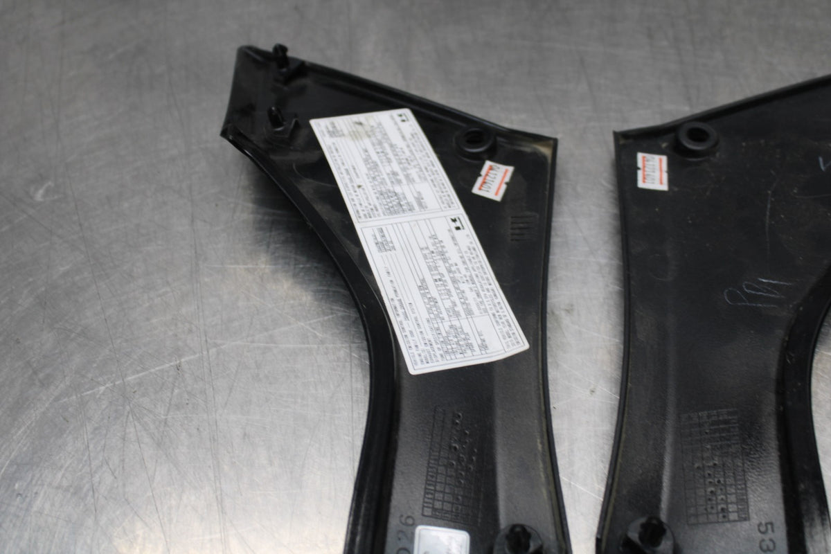 13-17 KAWASAKI NINJA 300 EX300 ABS RIGHT LEFT SIDE SEAT PANELS TRIMS COWLS BB187