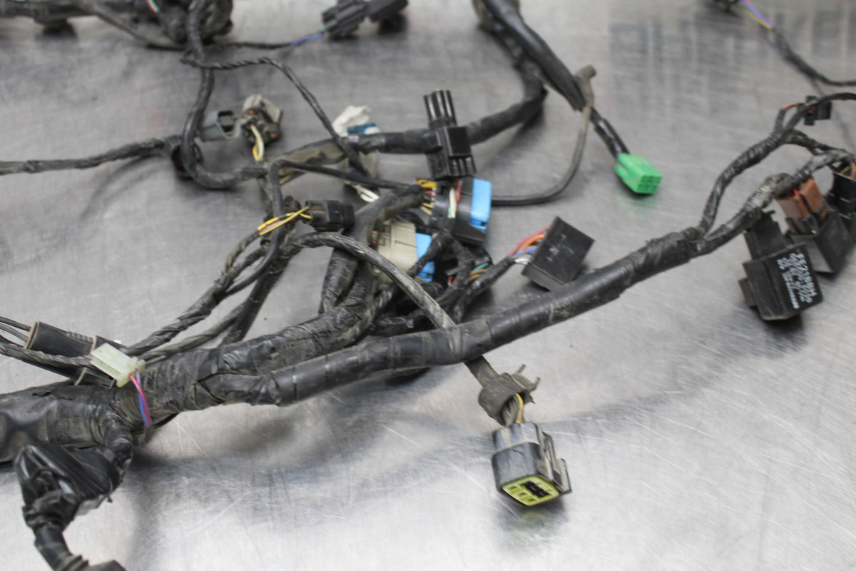06 KAWASAKI Z750 MAIN ENGINE WIRING HARNESS MOTOR WIRE LOOM BB837