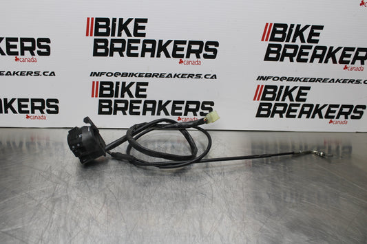 08 MOTO GUZZI BREVA 750 LEFT CLIP ON HANDLE HORN SIGNALS SWITCH SWITCHES BB154