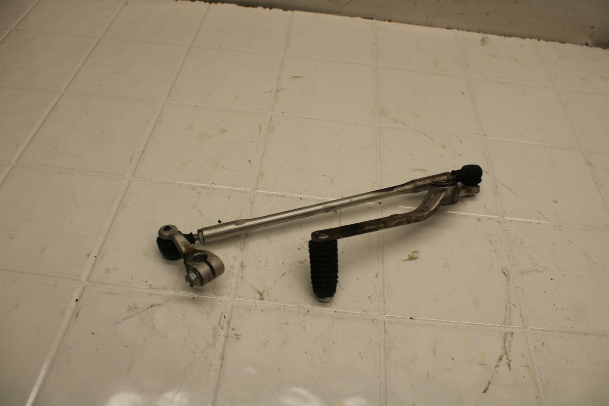 08-16 YAMAHA YZF R6 SHIFTER LINKAGE SHIFT LINK PEDAL BB406