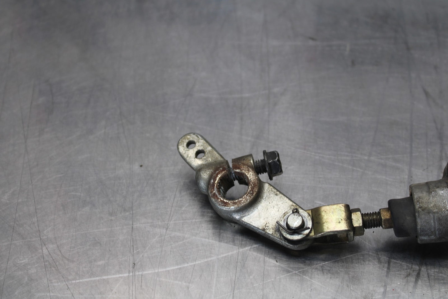 03-08 KAWASAKI VULCAN 1600 REAR BACK BRAKE MASTER CYLINDER W RESERVOIR BB196